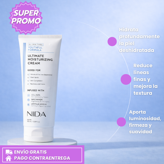 Crema antienvejencimiento NIDA - Botox coreano en crema