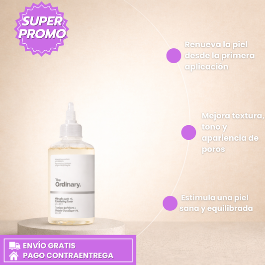 Ácido Glicólico 7% - El Secreto para una Piel Radiante