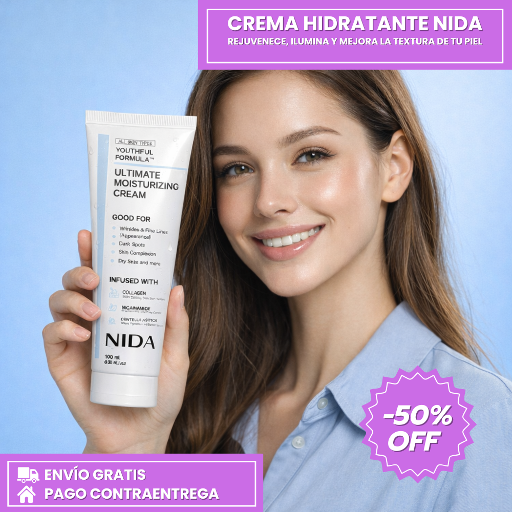 Crema antienvejencimiento NIDA - Botox coreano en crema