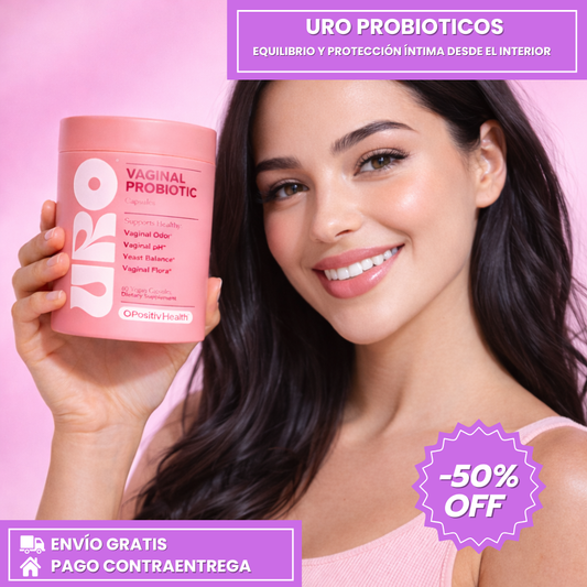 Uro Probioticos - cuidado íntimo diario, simple y efectivo