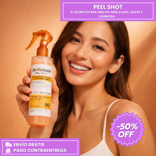 Peel Shot - Tratamiento exfoliante avanzado para una piel más clara y uniforme