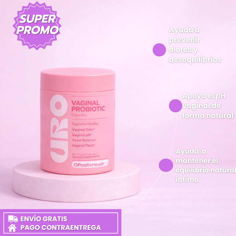 Uro Probioticos - cuidado íntimo diario, simple y efectivo