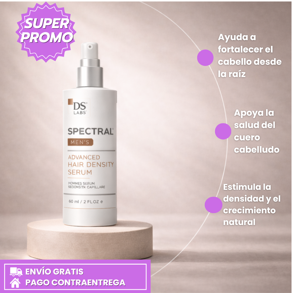 Spectral Men's - Densidad y fortalecimiento capilar para hombres